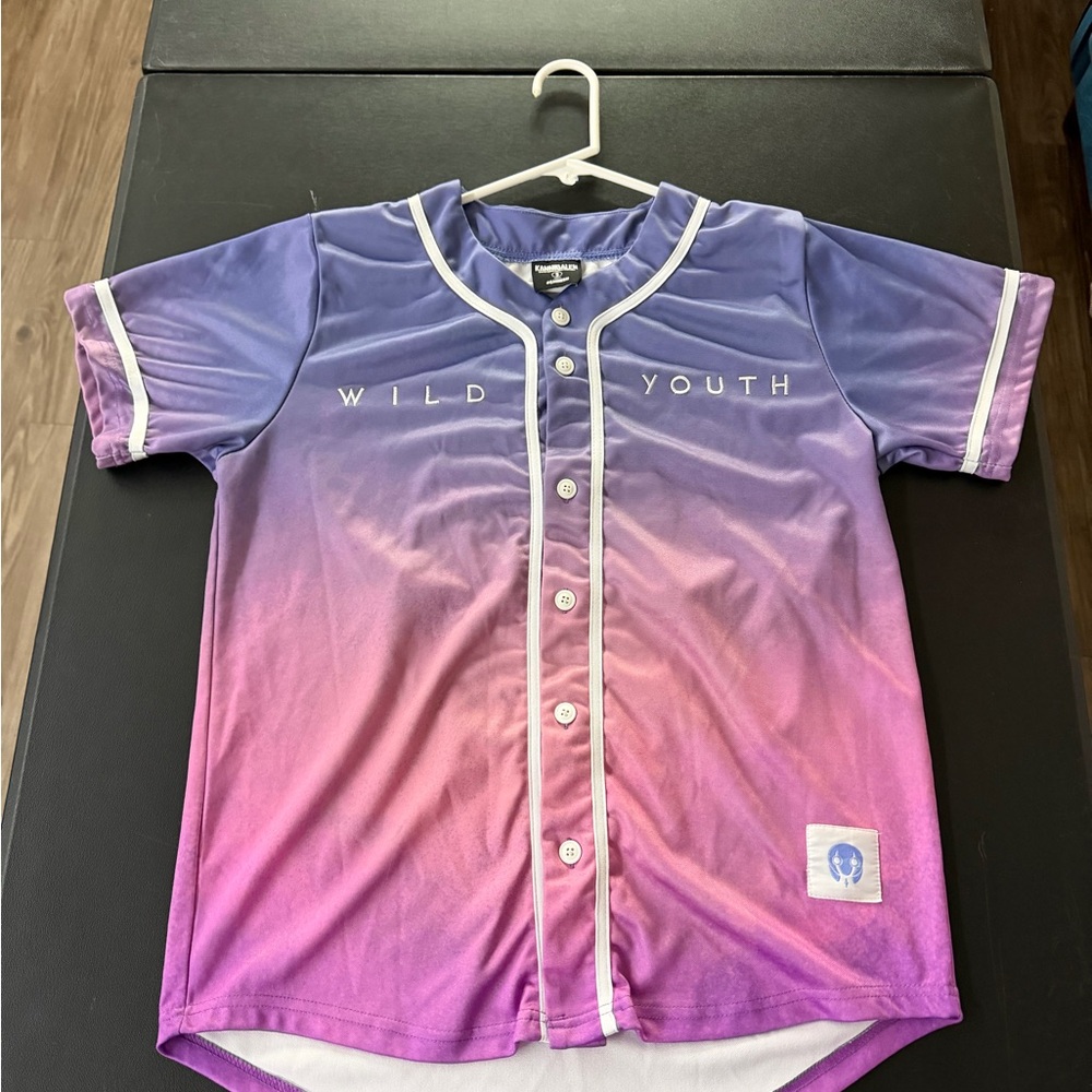 Gradient Baseball Jersey DABIN